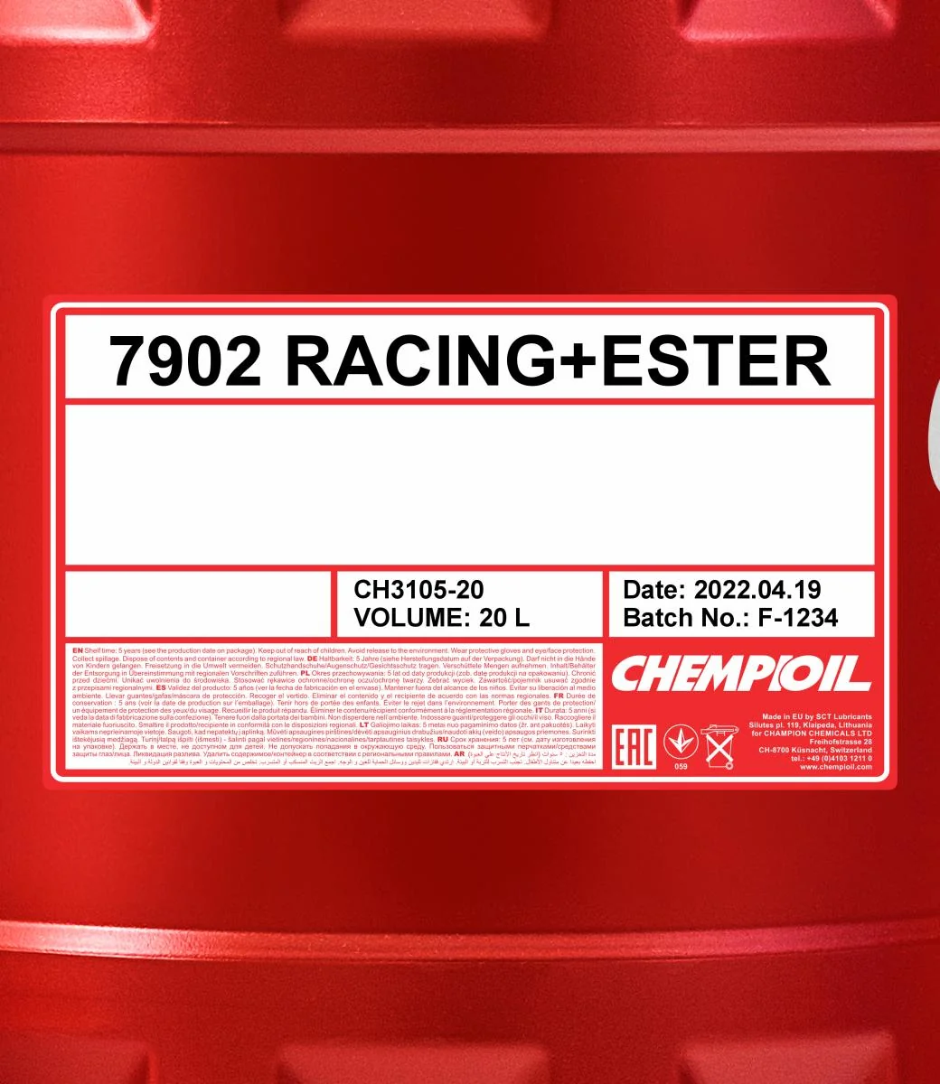 CHEMPIOIL - CH310520 - M.O. SAE 50 20L