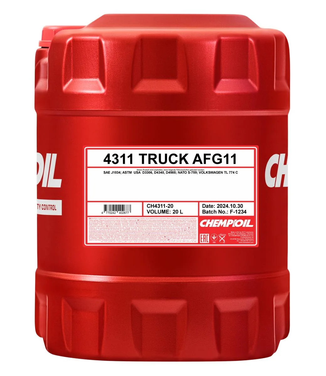 CHEMPIOIL - CH431120 - LKW AFG 11 20L
