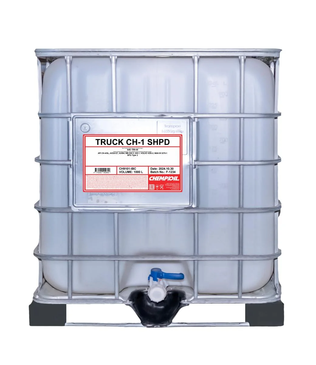 CHEMPIOIL - CH9101IBC - CH-1 Truck SHPD 15W-40 1000L