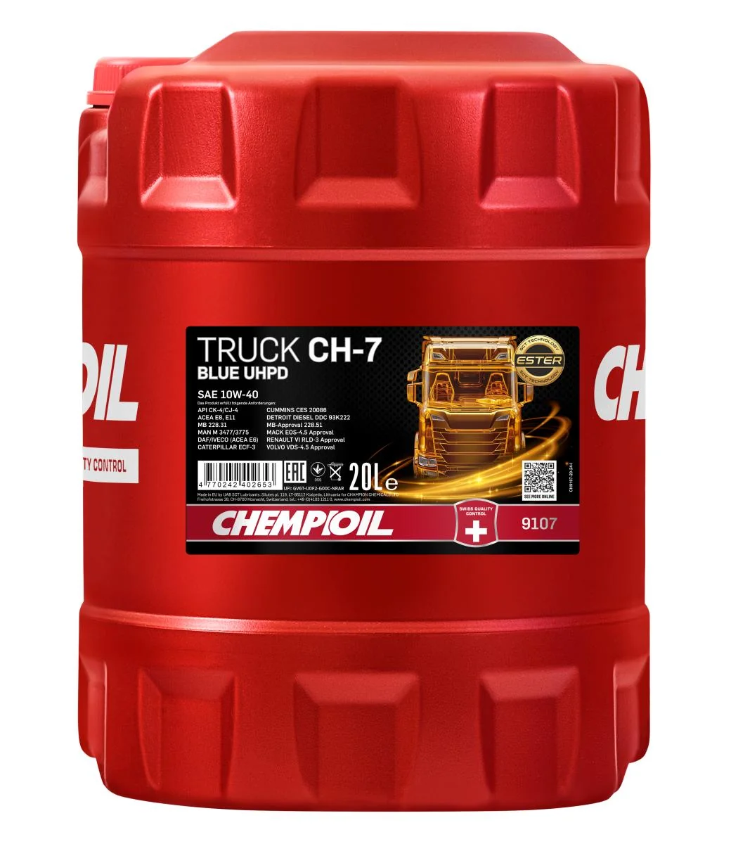 CHEMPIOIL - CH910720 - CH-7 LKW Blue 10W-40 20L