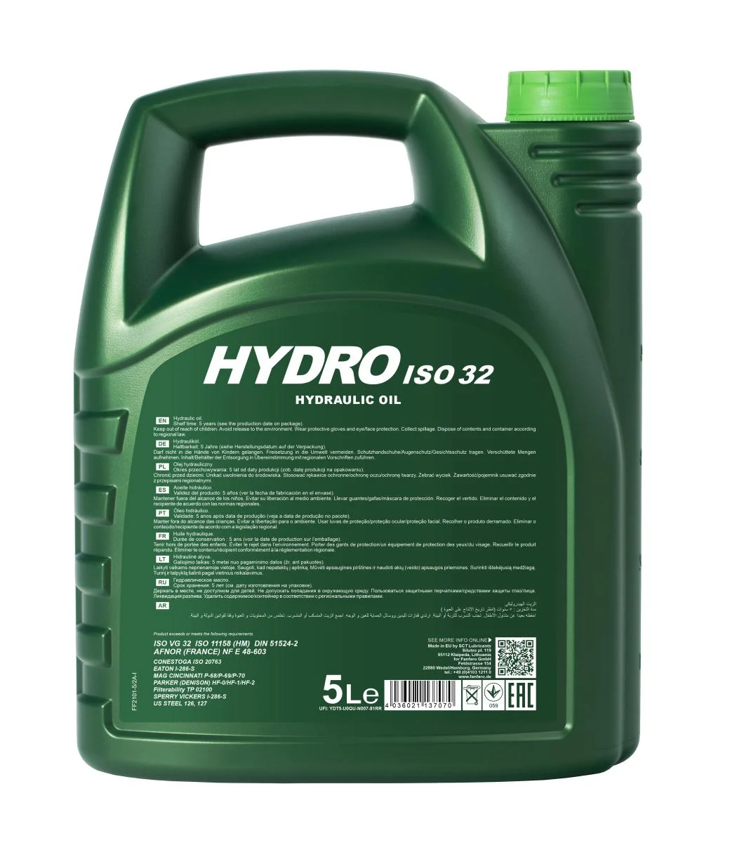 FANFARO - FF21015 - Hydro ISO 32 LONGLIFE 5L