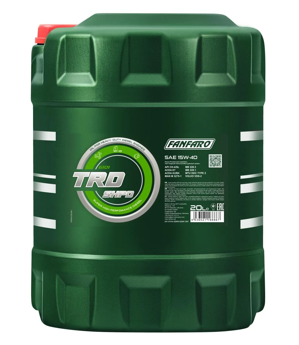 FANFARO - FF610120 - TRD SHPD 15W-40 20L