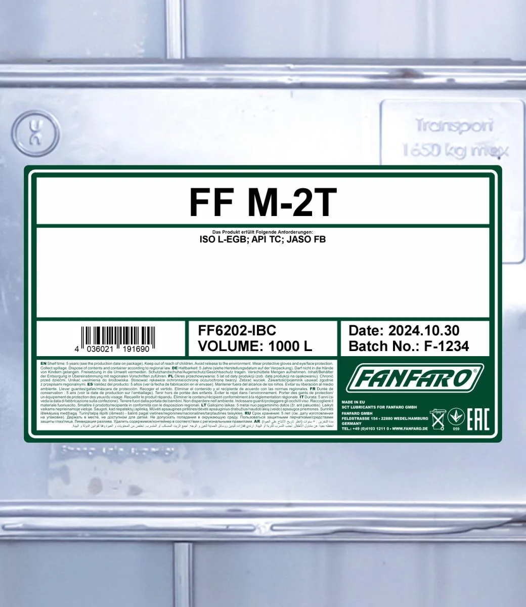 FANFARO - FF6202IBC - M-2T 1000L