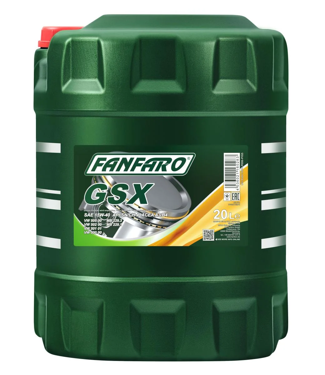 FANFARO - FF640120 - GSX 15W-40 20L