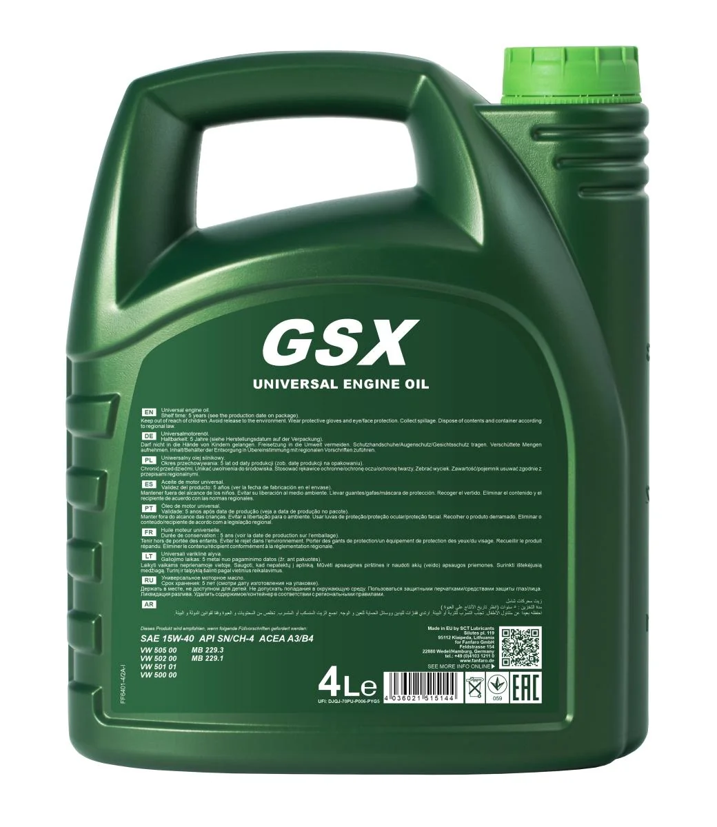 FANFARO - FF64014 - GSX 15W-40 4L