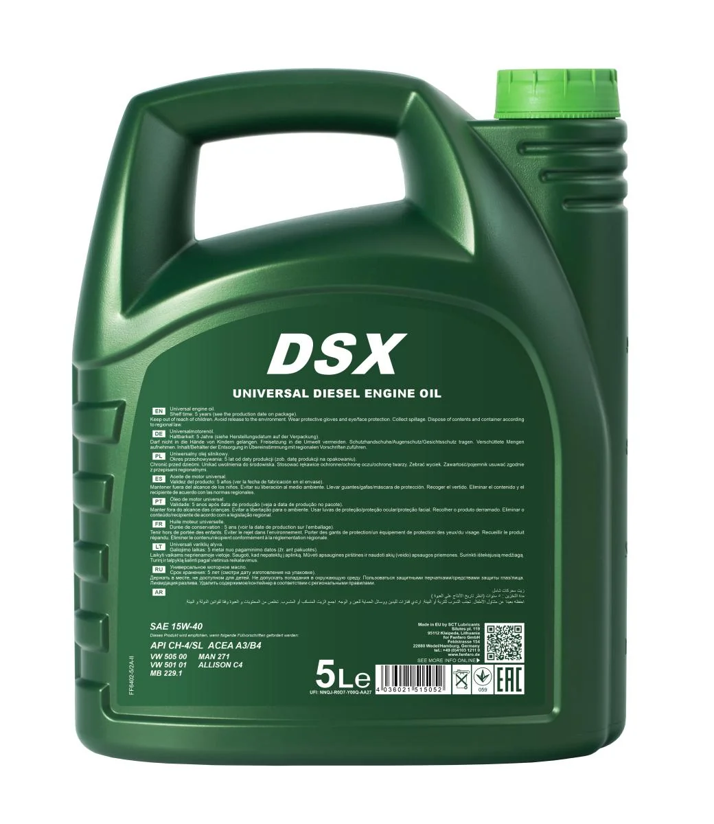 FANFARO - FF64025 - DSX 15W-40 5L