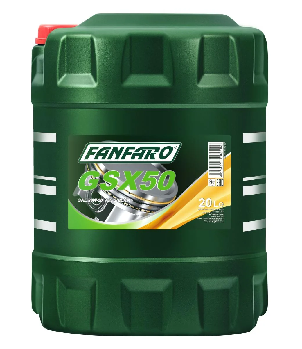 FANFARO - FF640320 - GSX 50 20W-50 20L