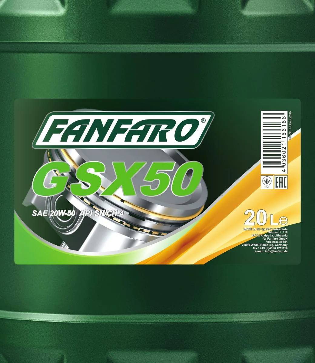 FANFARO - FF640320 - GSX 50 20W-50 20L