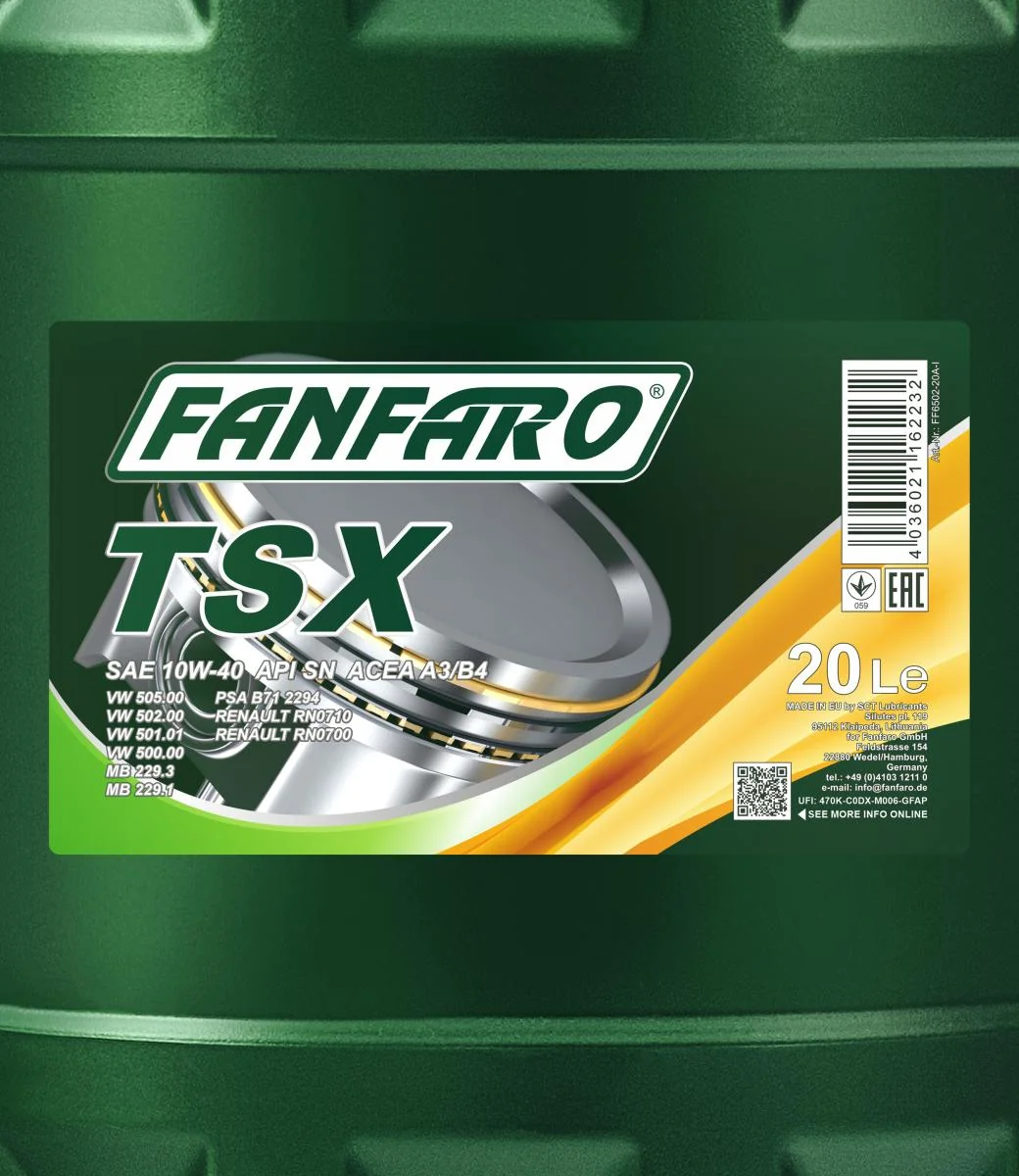 FANFARO - FF650220 - TSX 10W-40 20L
