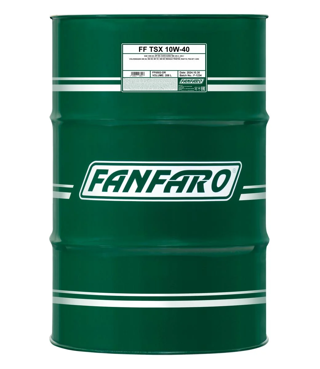 FANFARO - FF6502DR - TSX 10W-40 208L