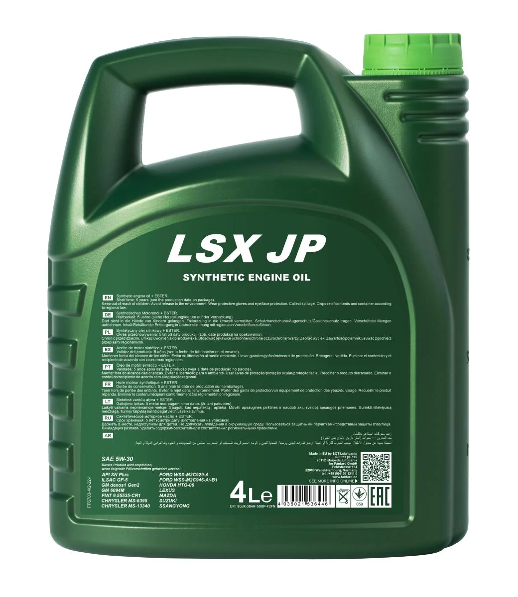 FANFARO - FF67034 - LSX JP 5W-30 4L