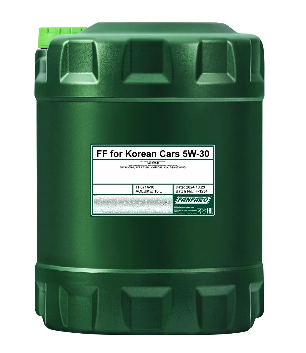 FANFARO - FF671410 - für Koreanische Autos 5W-30 10L