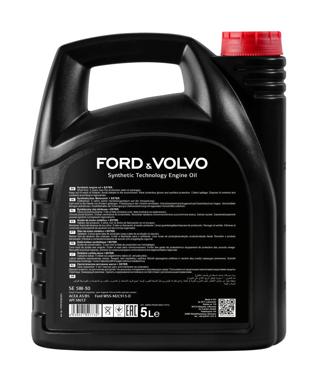 FANFARO - FF67165 - Für Ford Volvo 5W-30 5L