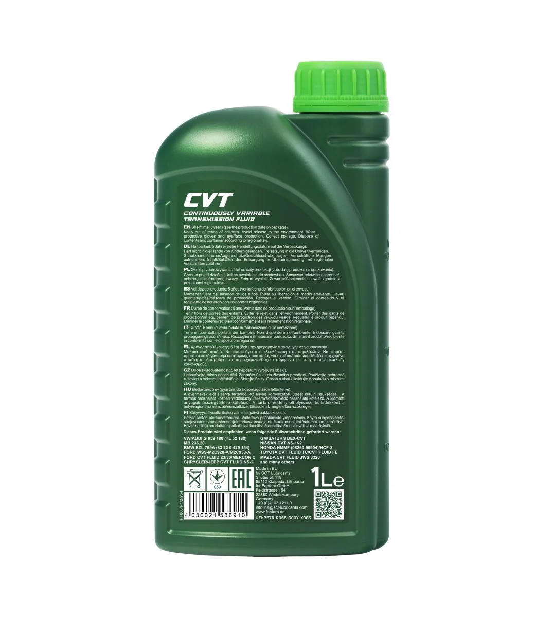 FANFARO - FF86011 - CVT 1L