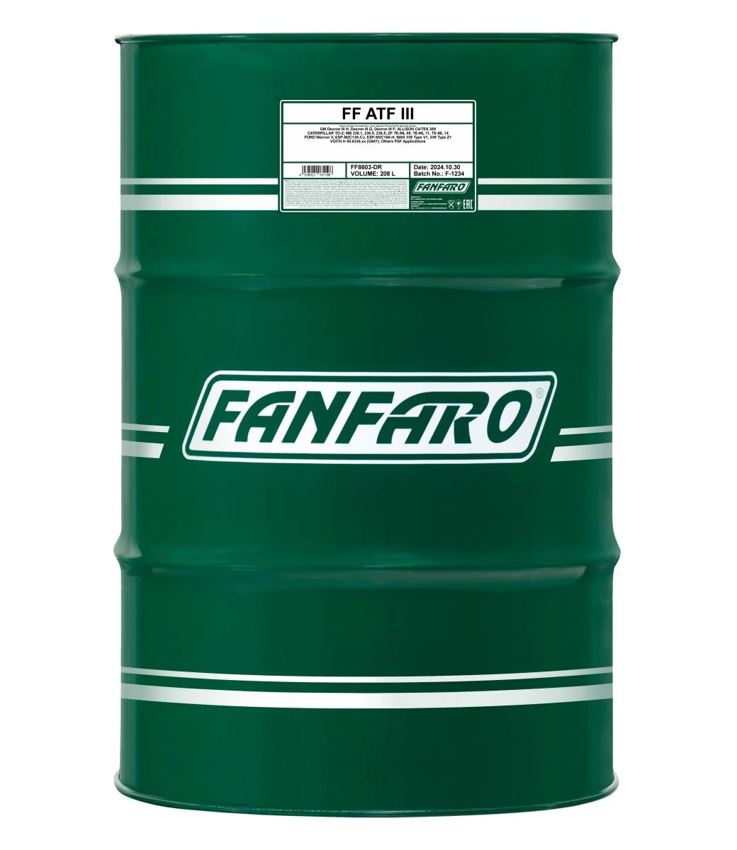 FANFARO - FF8603DR - ATF III 208L
