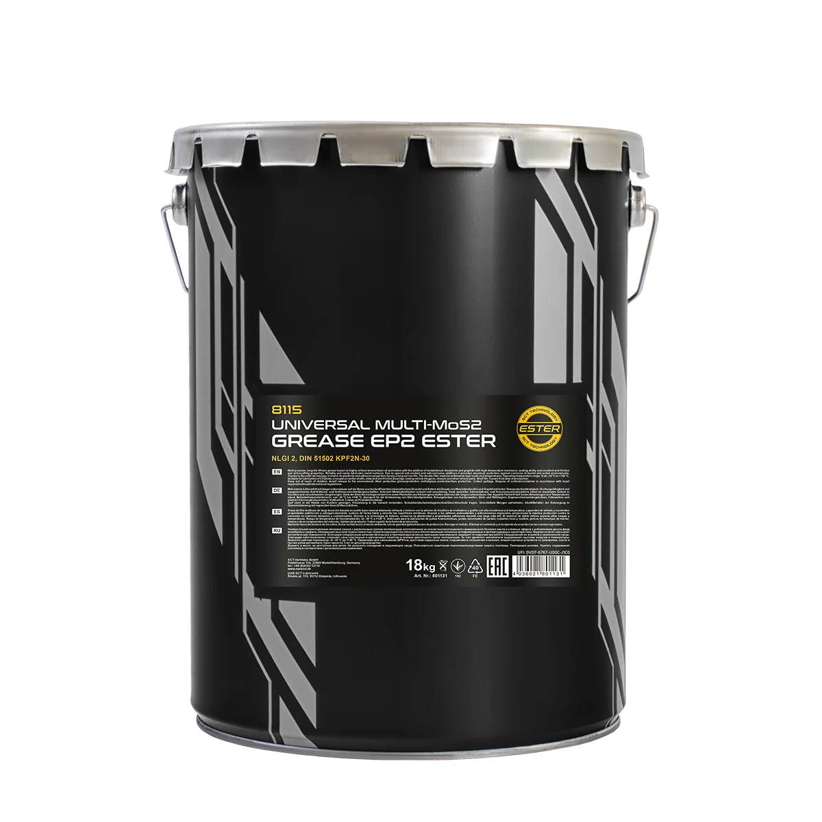 MANNOL® - 8115 - EP-2 Multi-MoS2 Ester 18kg