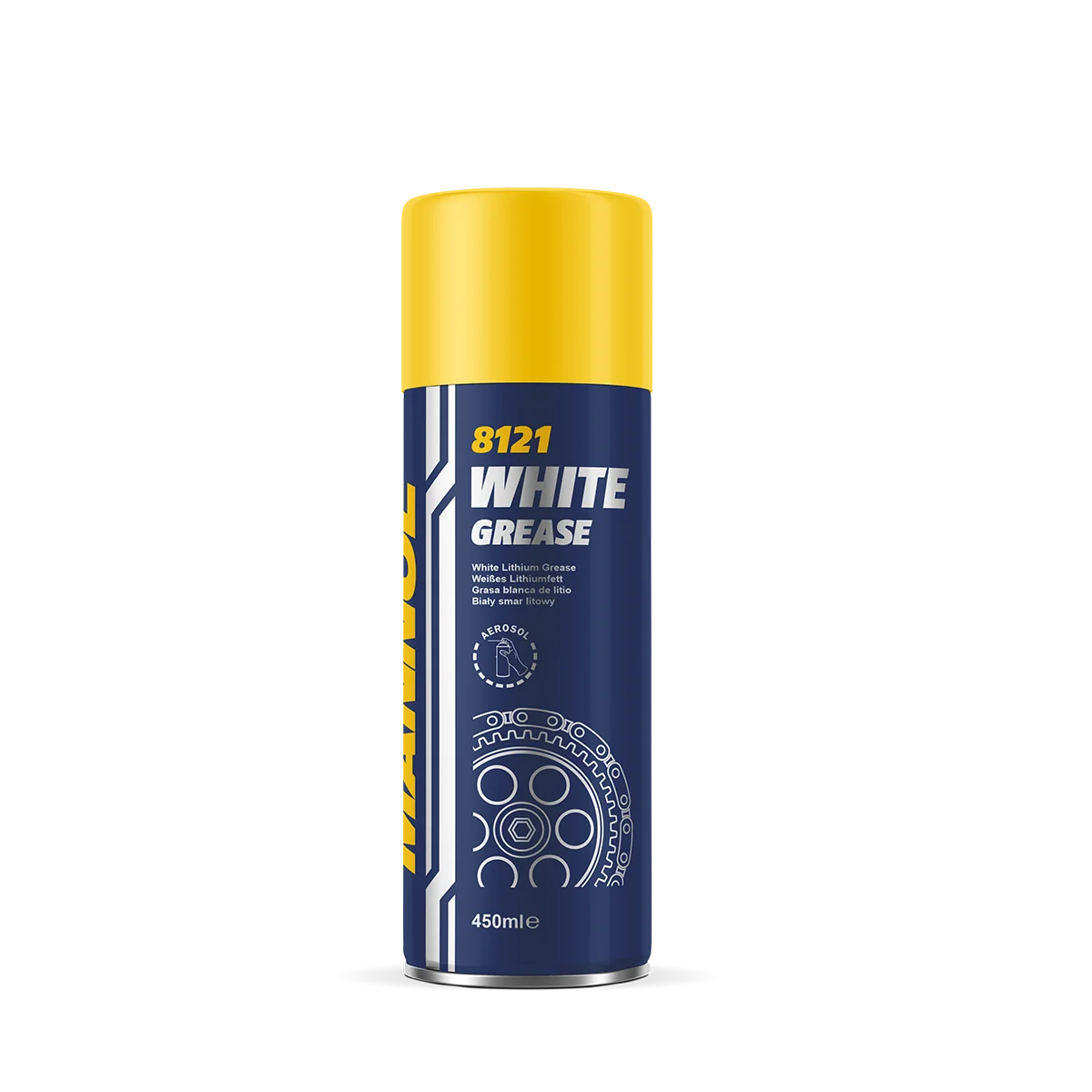 MANNOL® - 8121 - Weissfett 450ml