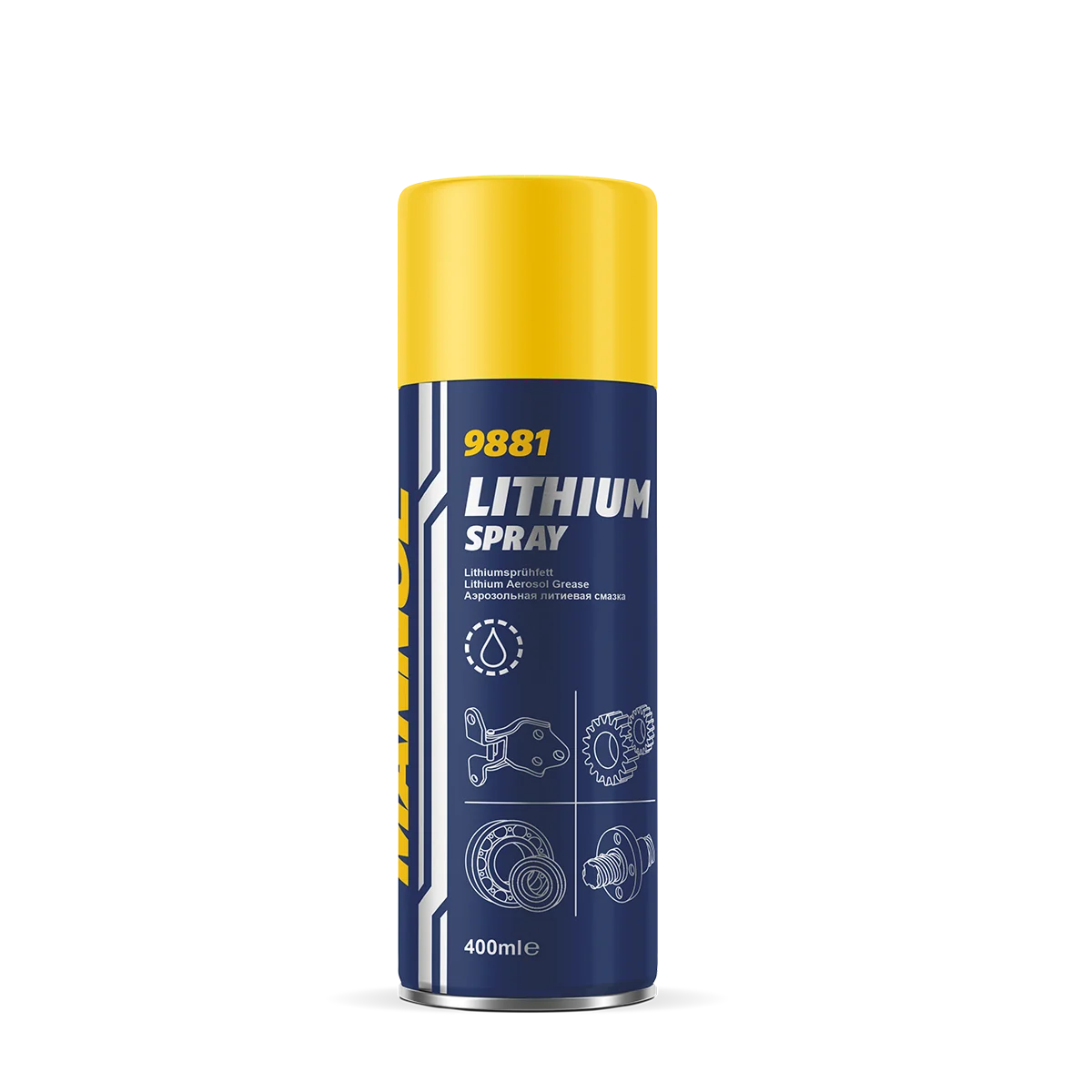 MANNOL® - 9881 - Lithiumspray 400ml