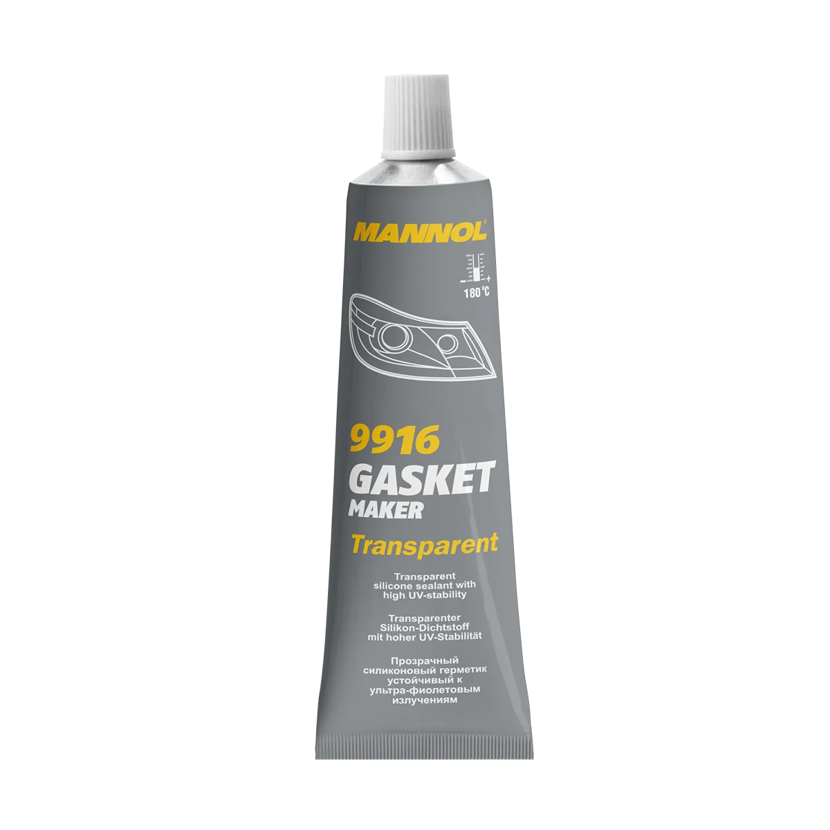 MANNOL® - 9916 - Silikon-Dichtung Durchsichtig 85g