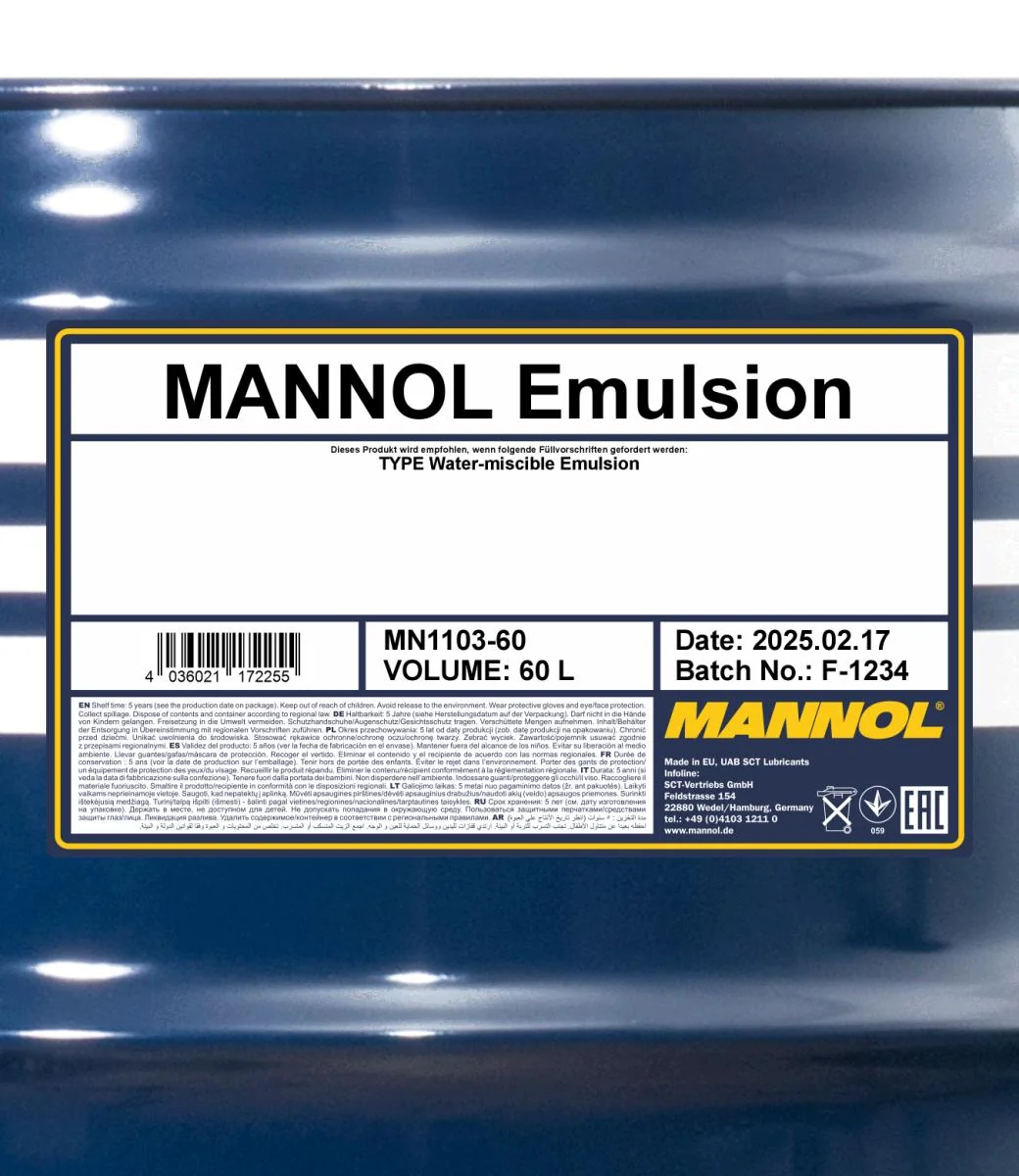 MANNOL® - MN110360 - Emulsion 1103 60L