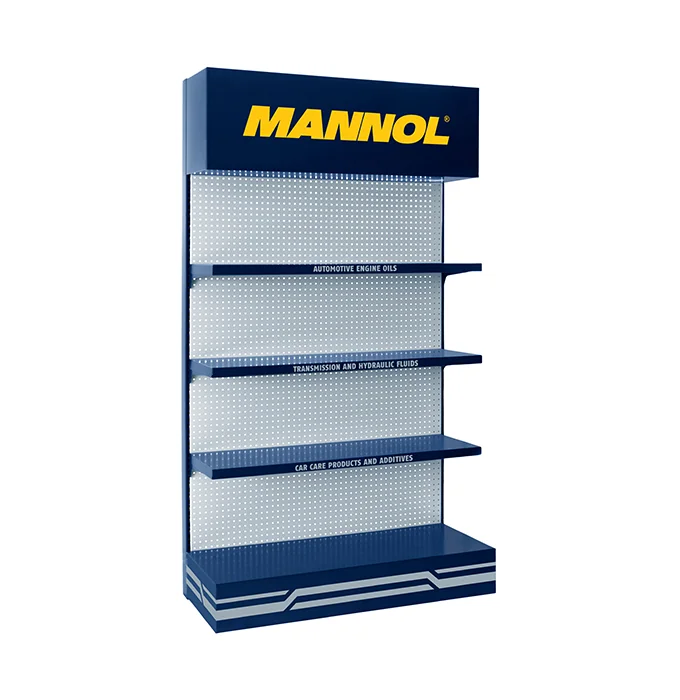 MANNOL® - MN1501 - Regal Praesentationsregal 120x200 mit 4 Boeden 1Set