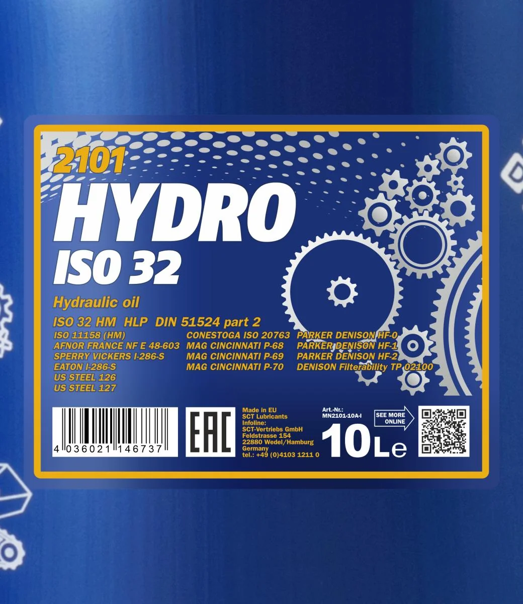 MANNOL® - MN210110 - Hydro ISO 32 LONGLIFE 10L