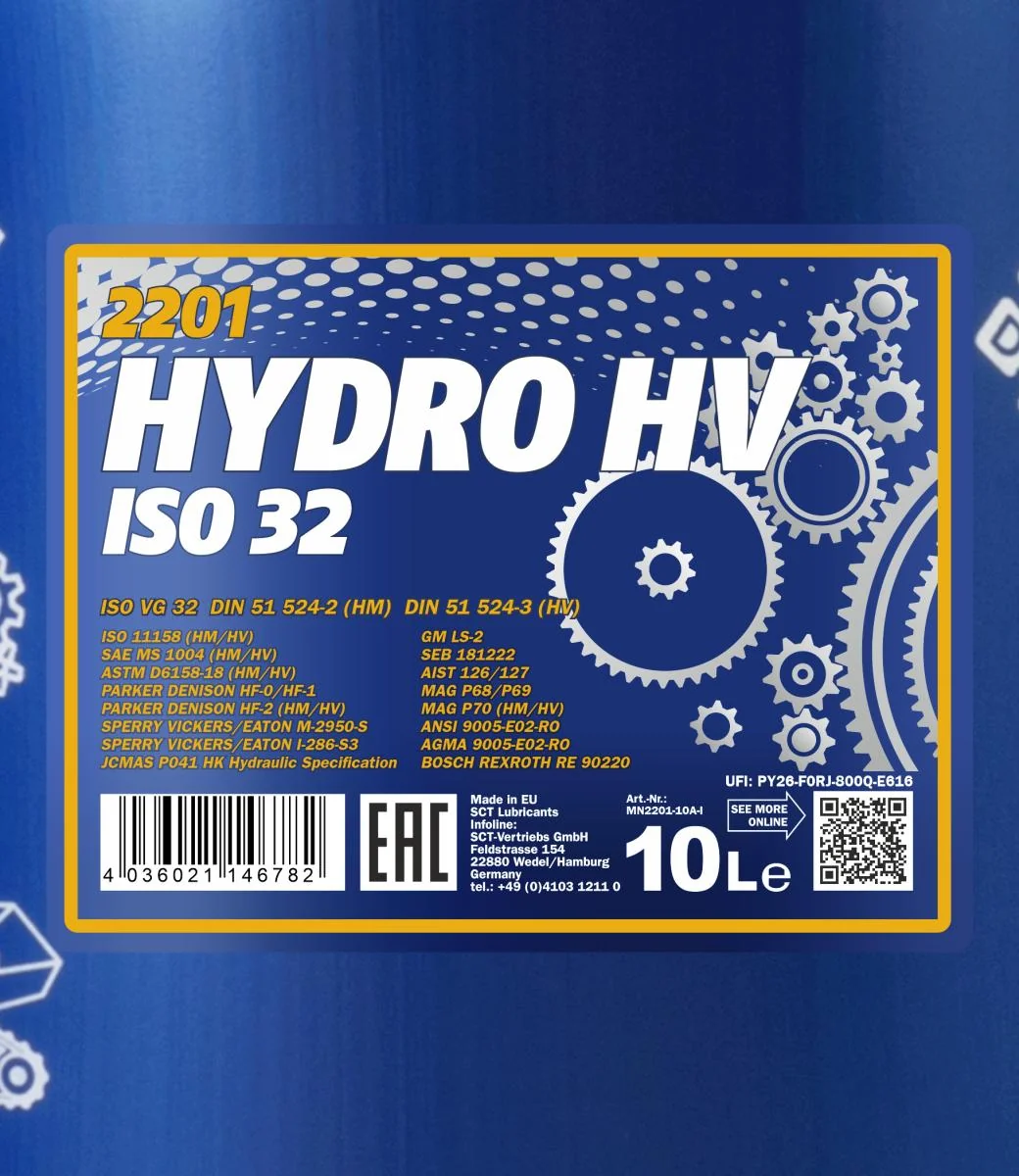 MANNOL® - MN220110 - Hydro HV ISO 32 Longlife 10L