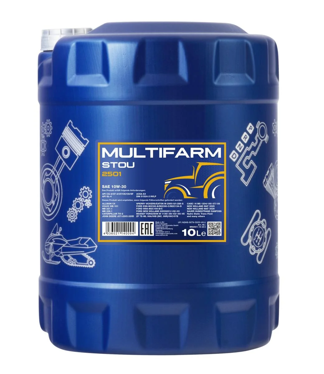 MANNOL® - MN250110 - Multifarm STOU 10W-30 10L