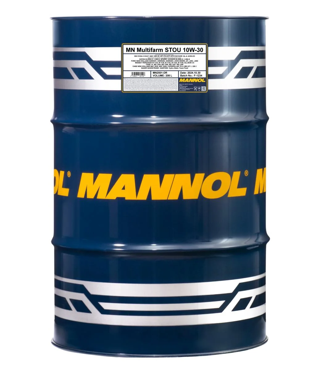 MANNOL® - MN2501DR - Multifarm STOU 10W-30 208L