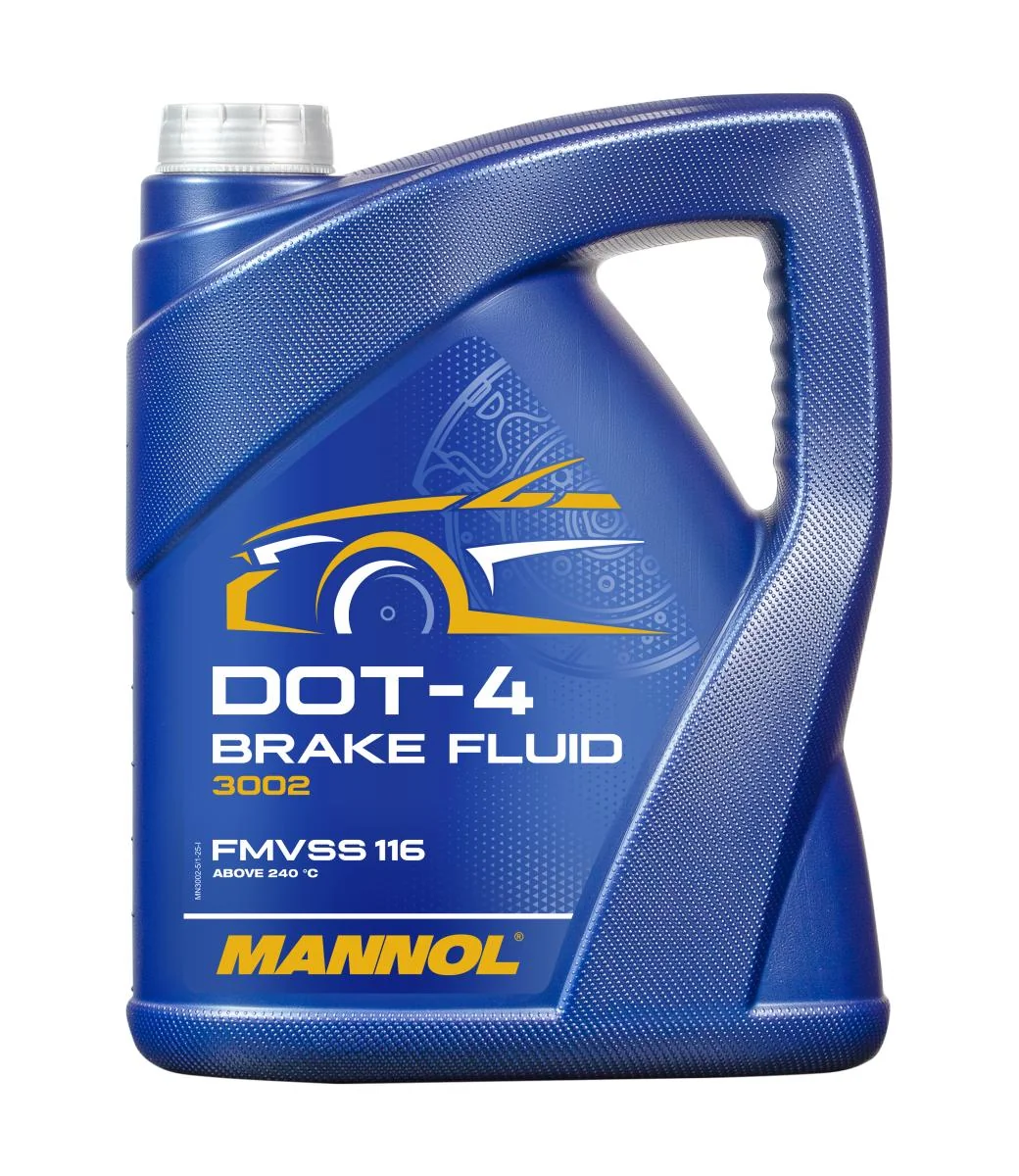 MANNOL® - MN30025 - Bremsfluessigkeit DOT-4 3002 5L
