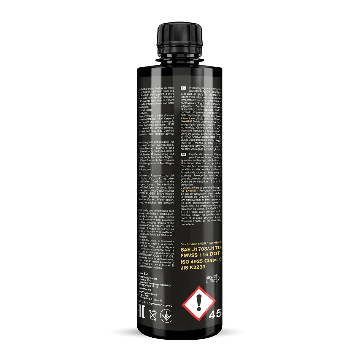MANNOL® - MN3003045 - DOT-3 Bremsfluessigkeit 450ML