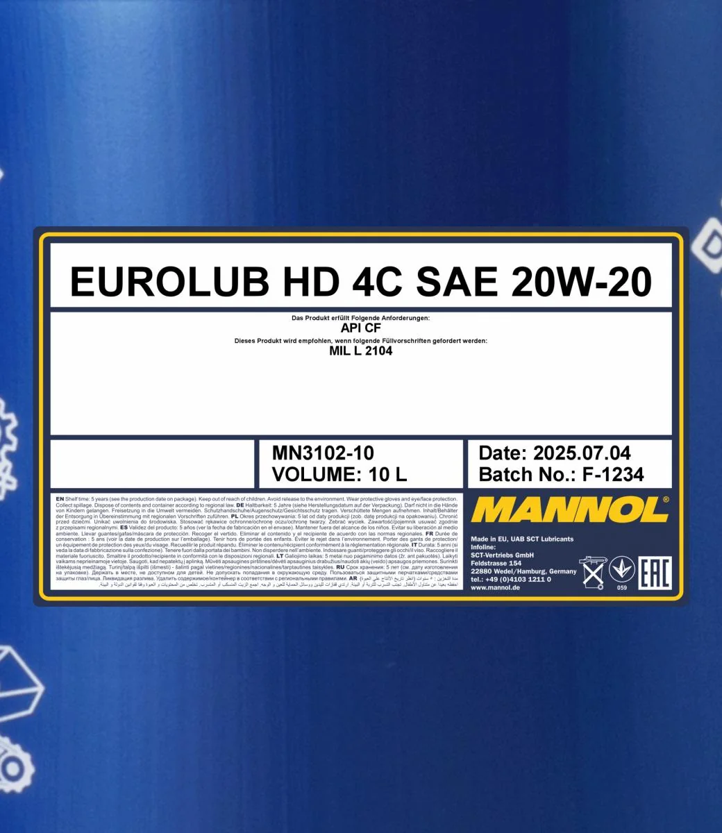 MANNOL® - MN310210 - Multifunktionsoel 10L