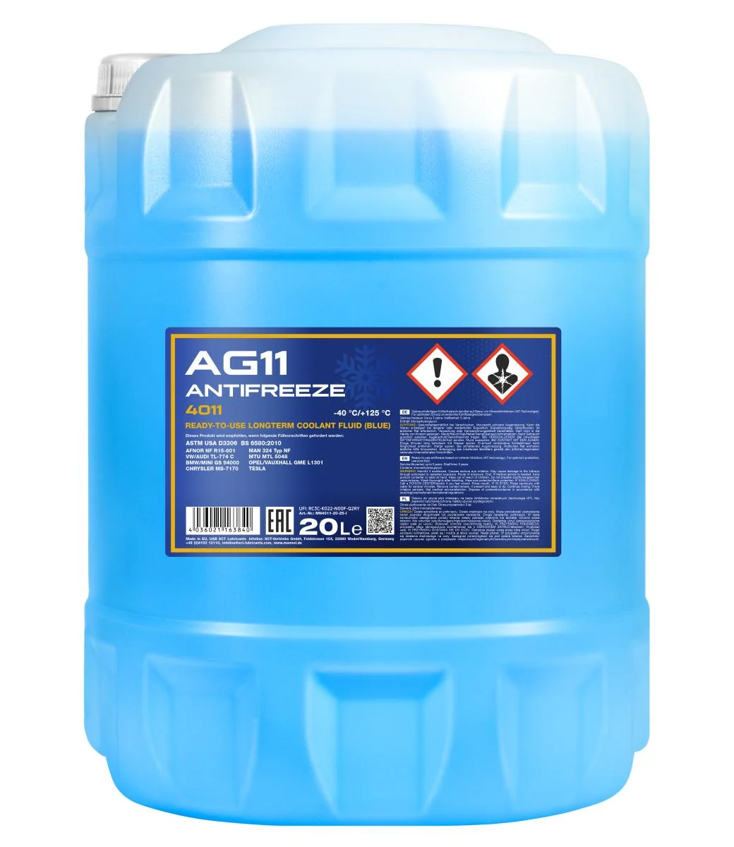 MANNOL® - MN401120 - Frostschutz AG11 (-40) Longterm 20L