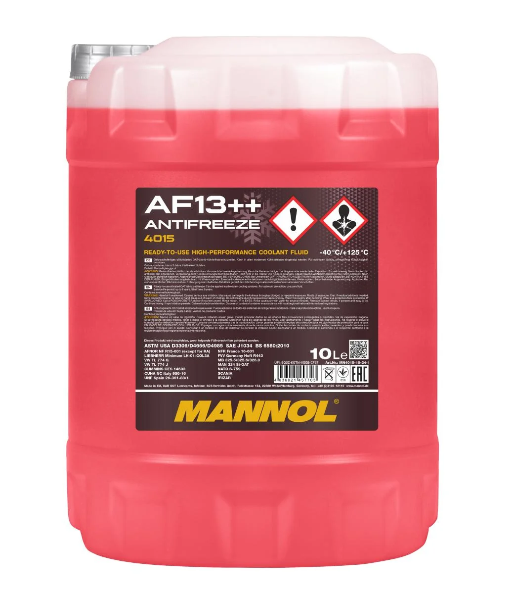 MANNOL® - MN401510 - Frostschutzmittel AF13++ (-40) 10L