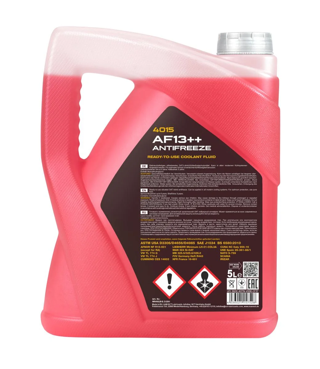 MANNOL® - MN40155 - Frostschutzmittel AF13++ (-40) 5L