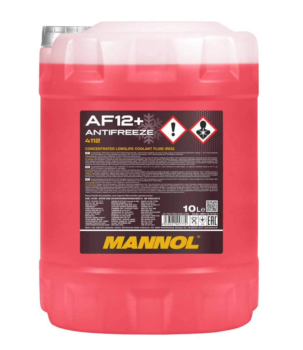 MANNOL® - MN411210 - Frostschutz AF12+ Longlife 10L