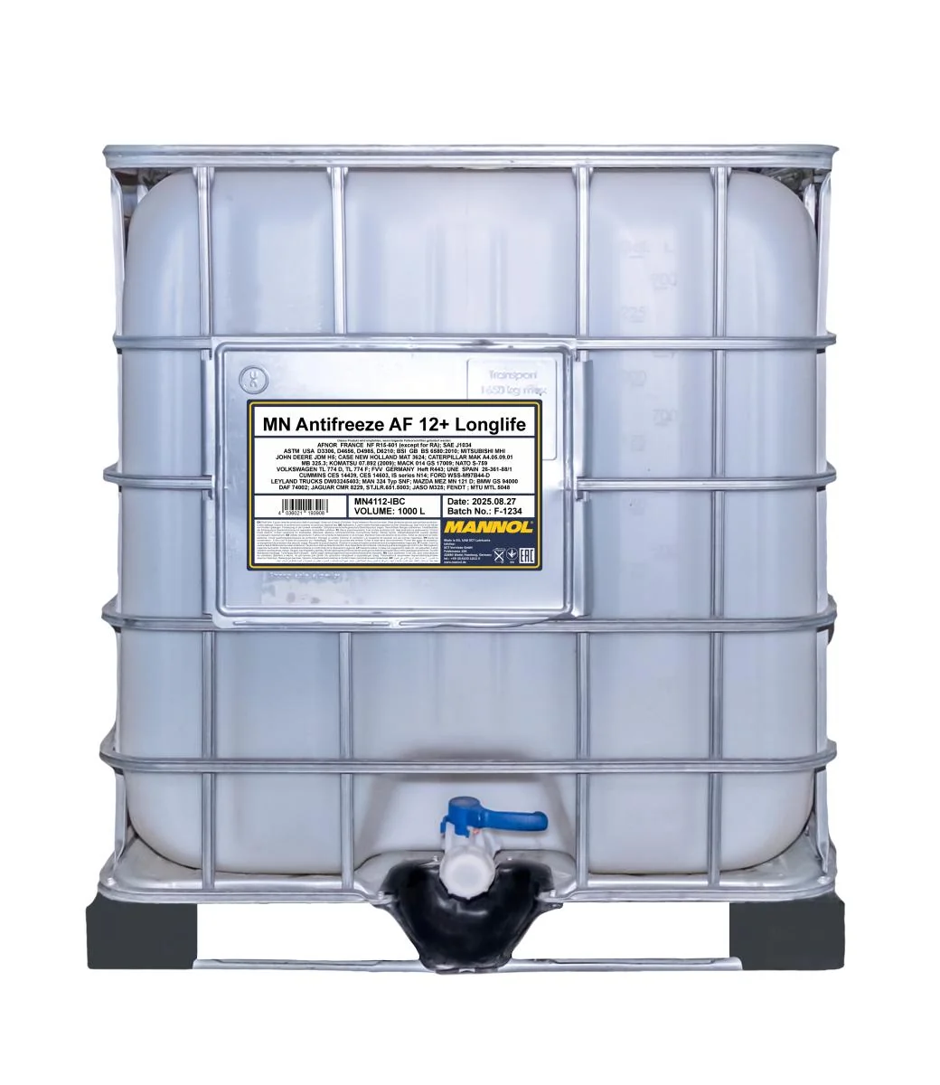 MANNOL® - MN4112IBC - Frostschutz AF12+ Longlife 1000L