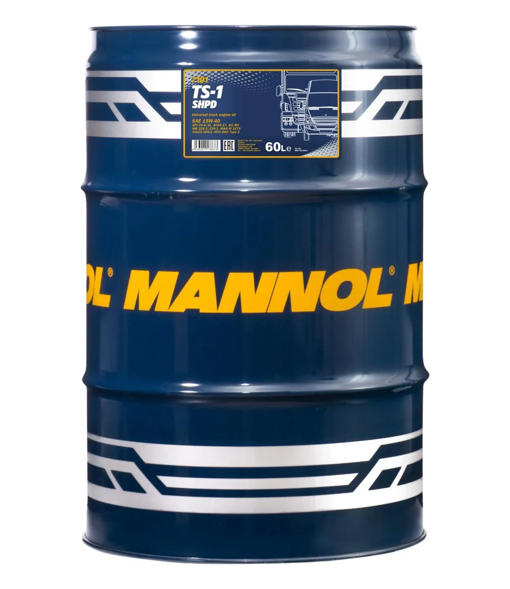 MANNOL® - MN710160 - TS-1 SHPD 15W-40 60L