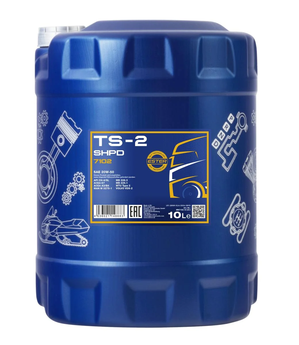 MANNOL® - MN710210 - TS-2 SHPD 20W-50 10L