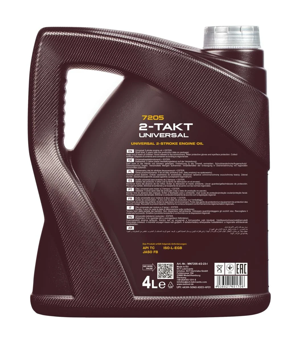MANNOL® - MN72054 - 2-Takt Universal 4L