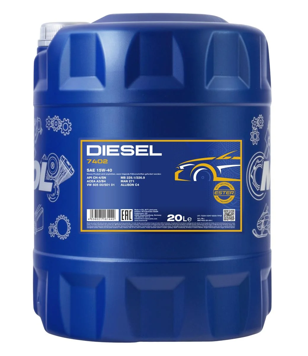 MANNOL® - MN740220 - Diesel 15W-40 20L