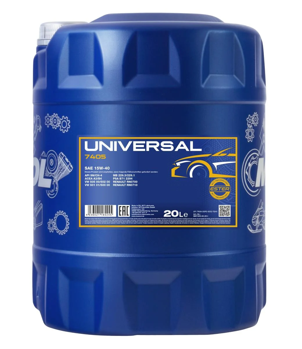 MANNOL® - MN740520 - Universal 15W-40 20L
