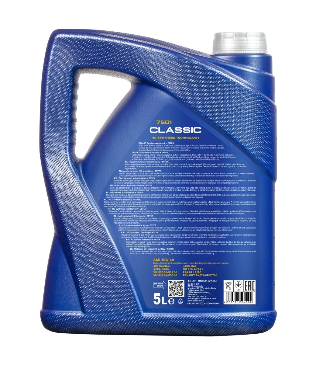 MANNOL® - MN75015 - Classic 10W-40 5L