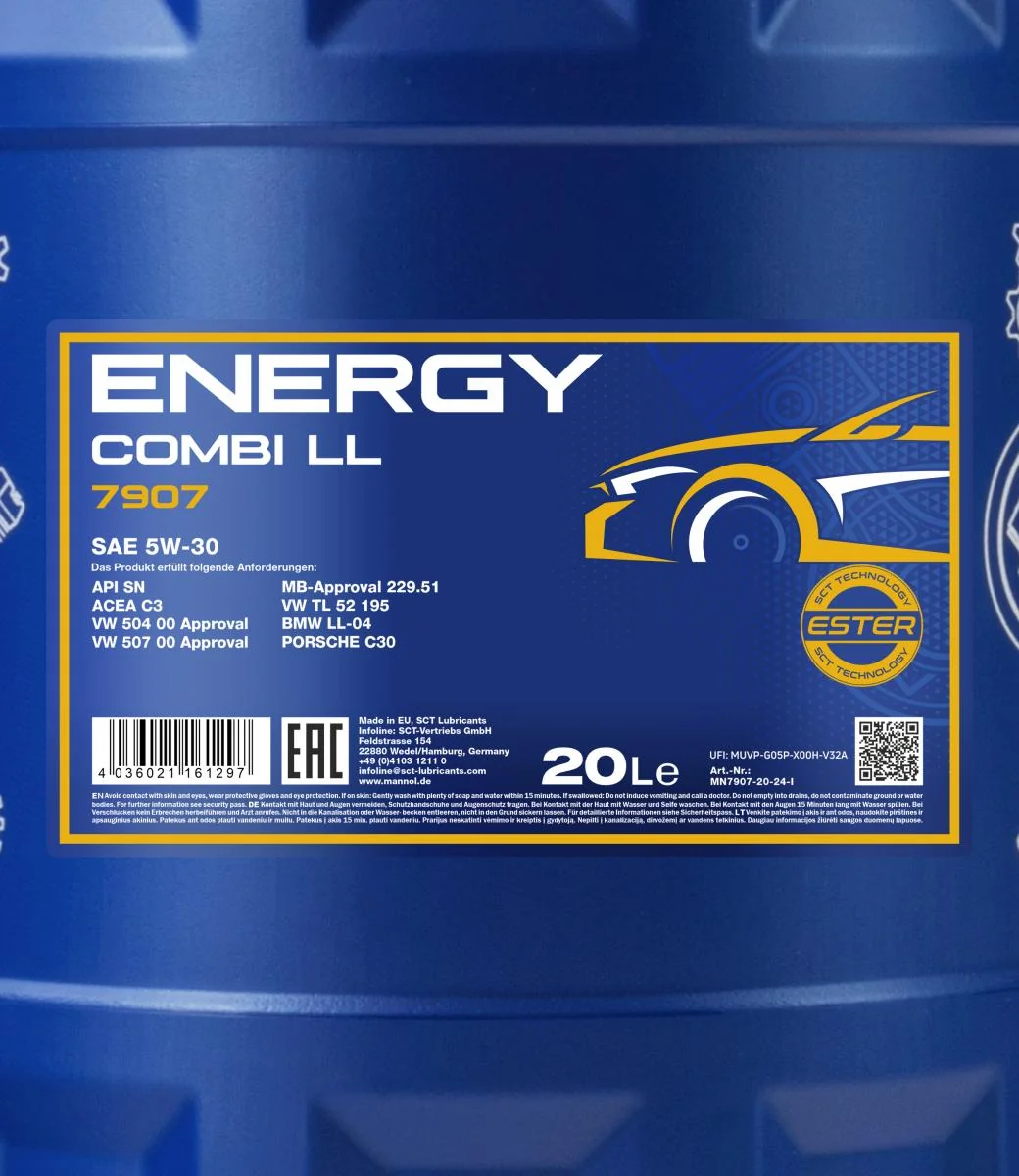 MANNOL® - MN790720 - Energy Combi LL 5W-30 20L