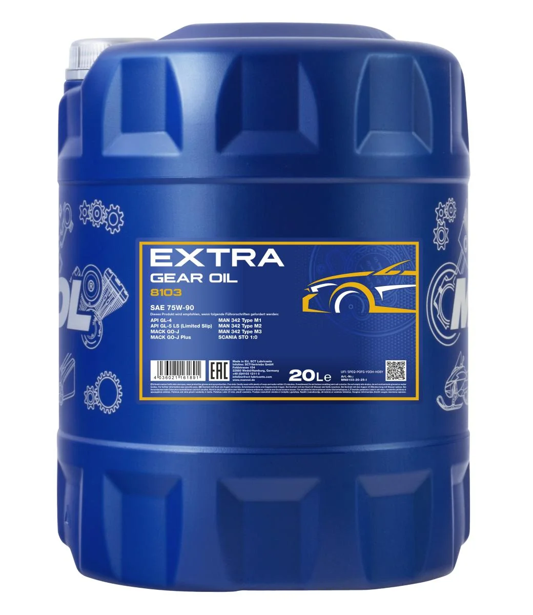 MANNOL® - MN810320 - Extra Getriebeoel 75W-90 GL-5 20L