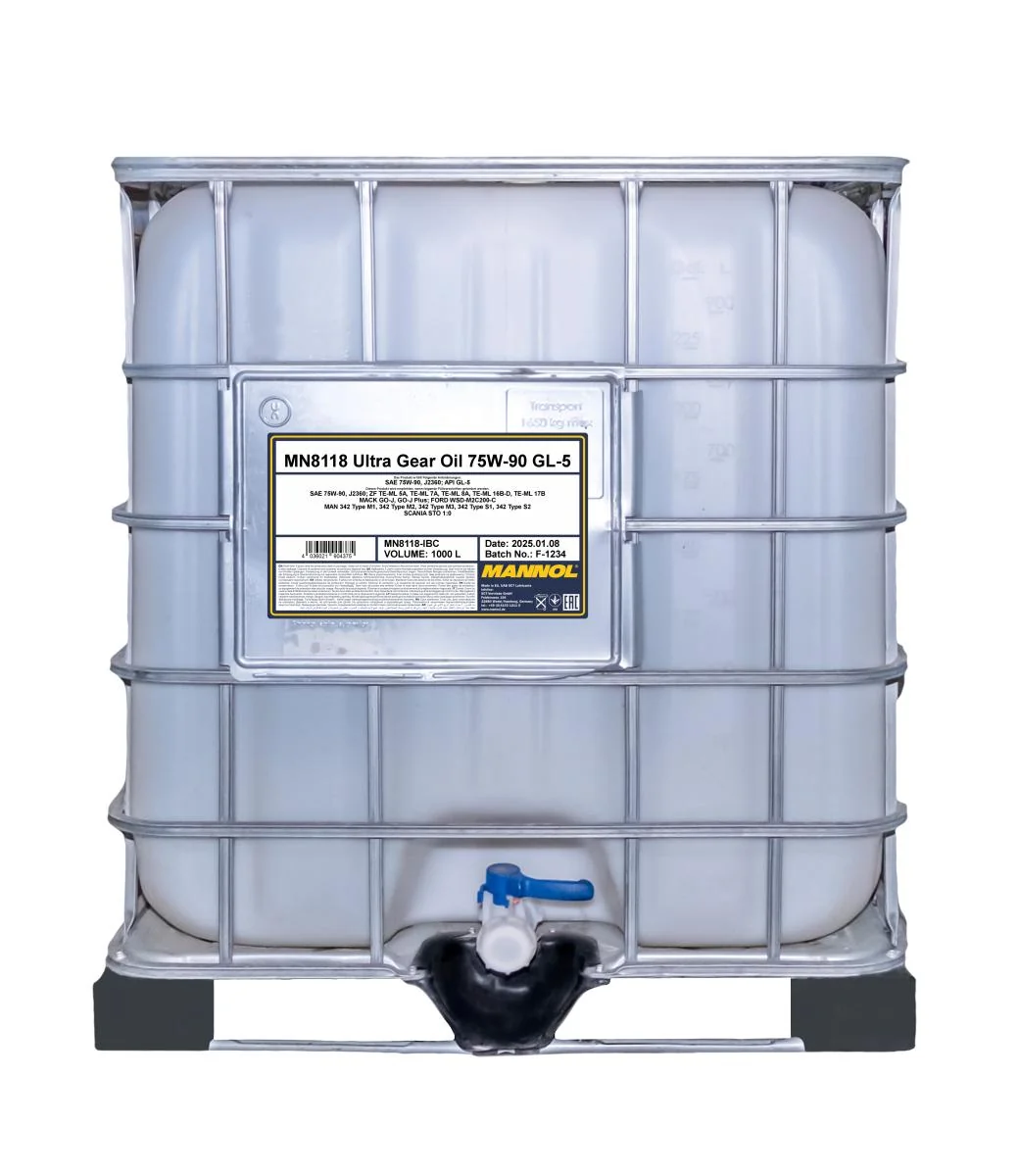 MANNOL® - MN8118IBC - Ultra Getriebeoel 75W-90 GL-5 1000L