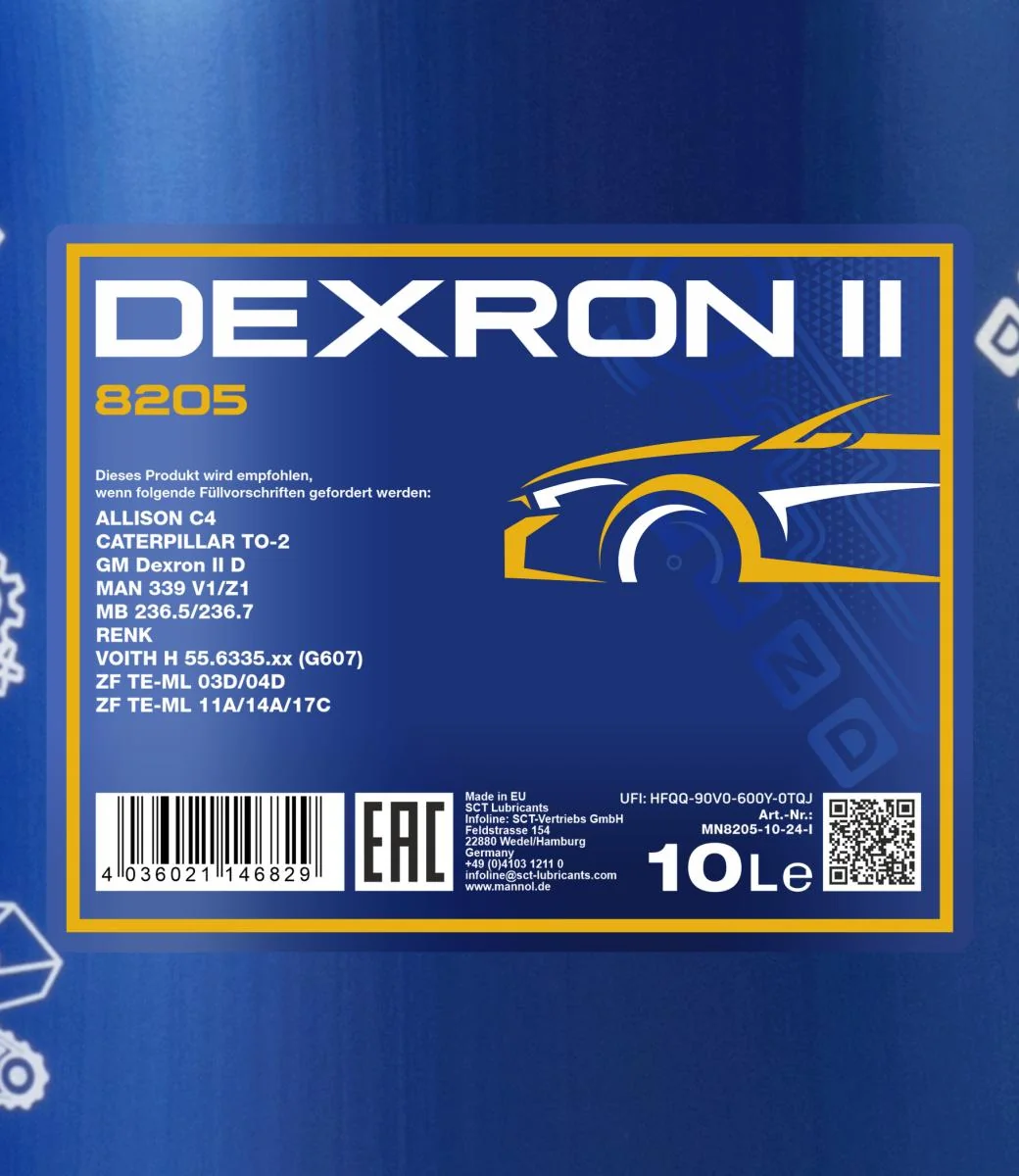 MANNOL® - MN820510 - Automatik ATF Dexron II 10L