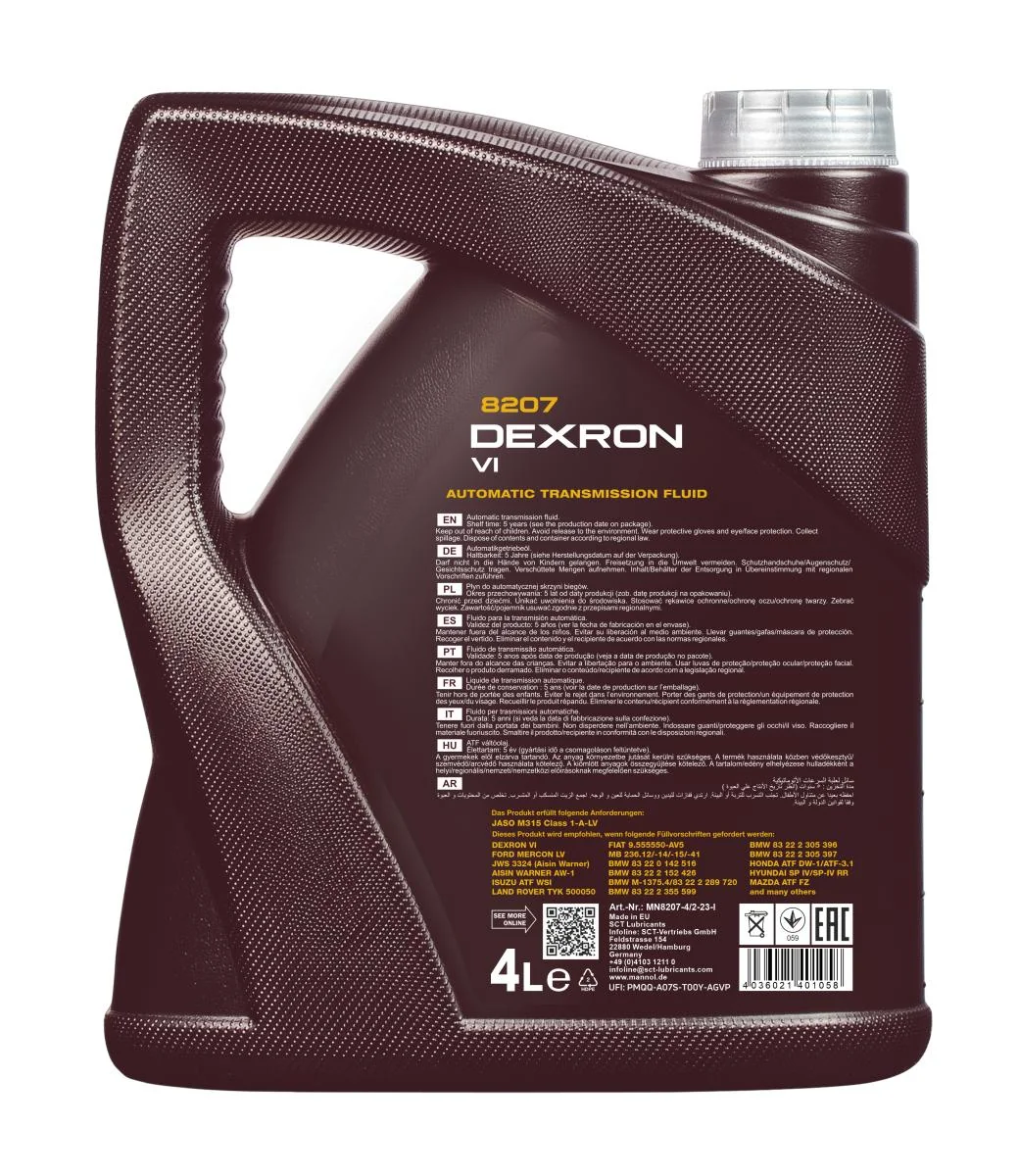 MANNOL® - MN82074 - ATF Dexron VI 4L