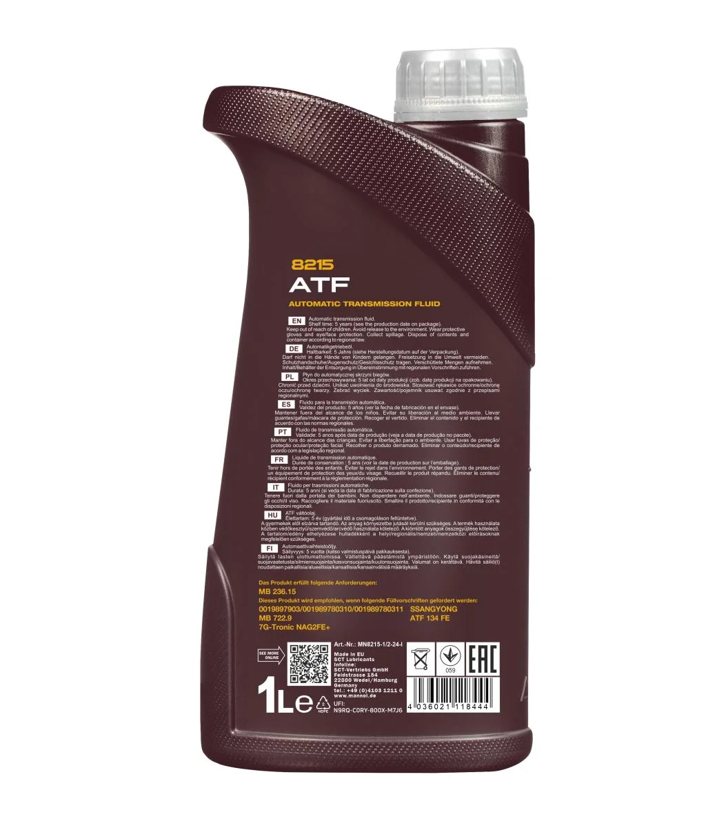 MANNOL® - MN82151 - 8215 ATF Spezialflüssigkeit 236.15 1L