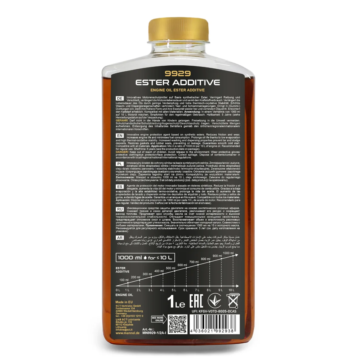MANNOL® - MN99291PET - Ester-Additiv 1L